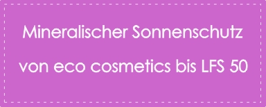 Mineralischer Sonnenschutz