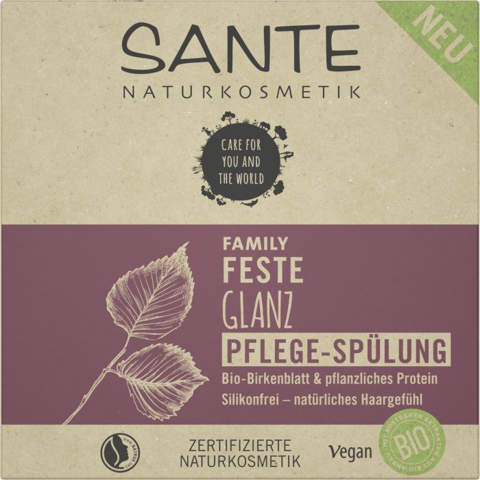 SANTE Feste Glanz Pflege-Spülung Bio-Birkenblatt I NaturWarenKaufhaus