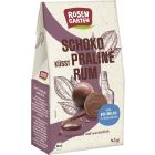 Schoko küsst Praliné Rum bio