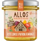 Linsen Aufstrich Rote Linse Paprika Mango bio
