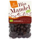 Bio Mandeln in Zartbitter-Schokolade mit Salz-Karamell