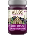 Frucht Pur 75%  Schwarze Johannisbeere bio