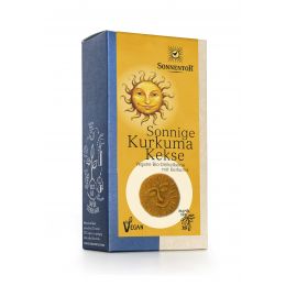 Sonnige Kurkuma Kekse, Packung bio