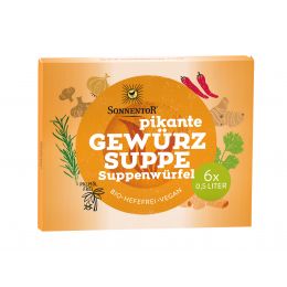 Gewürz Suppenwürfel pikant bio