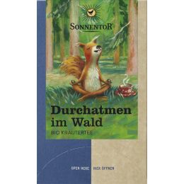 Durchatmen im Wald Tee, Doppelkammerbeutel bio