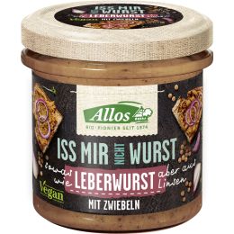 Iss mir nicht Wurst Leberwurst mit Zwiebel bio