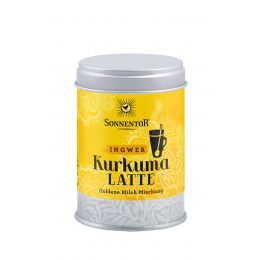 Kurkuma Latte Ingwer Gewürzmischung bio Dose