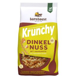 Krunchy Amaranth Dinkel-Nuss 375g bio