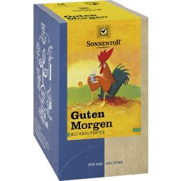 Guten Morgen Kräutertee, Doppelkammerbeutel bio