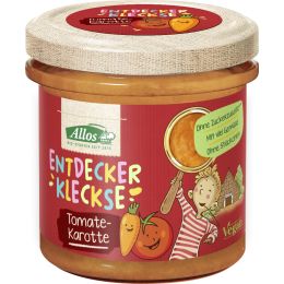 Entdeckerkleckse Tomate Karotte bio