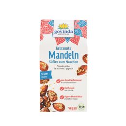 Gebrannte Mandeln mit Sesam bio