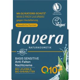 Basis Sensitive Anti-Falten Nachtcreme Q10
