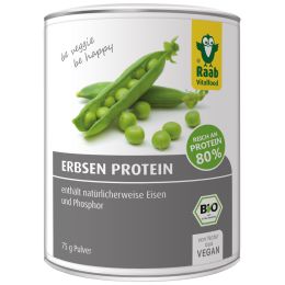 Erbsen Protein Pulver bio, 75 g