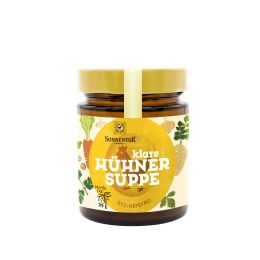 Hühnersuppe klar, Glas bio