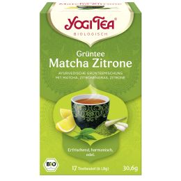 Grüntee Matcha Zitrone Ayurvedische Grünteemischung bio