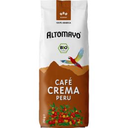 ALTOMAYO Café Crema, ganze Bohnen bio 250 g
