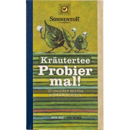 Kräutertee Probier mal!, Doppelkammerbeutel bio