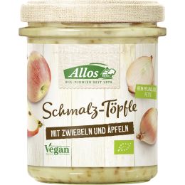 Schmalz-Töpfle mit Zwiebeln und Äpfeln bio 150 g