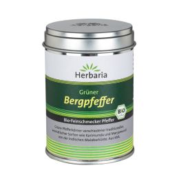 Grüner Bergpfeffer bio Dose