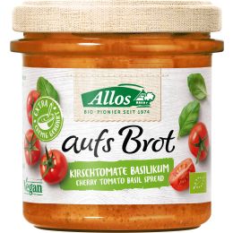 aufs Brot Kirschtomate Basilikum bio