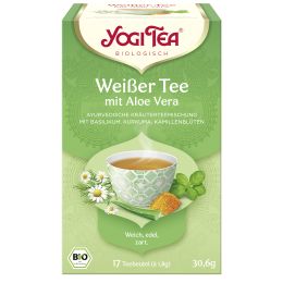 Weißer Tee mit Aloe Vera Ayurvedischer Kräutertee bio
