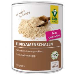 Bio Flohsamenschalen Pulver, 150 g