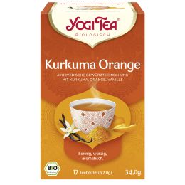 Kurkuma Orange Ayurvedische Gewürzteemischung bio