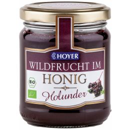 Holunder Wildfrucht im Honig bio