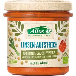 Linsen-Aufstrich Berglinse Lauch Paprika bio