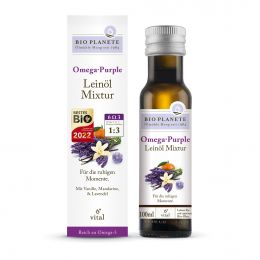 Omega Purple Leinöl-Mixtur bio