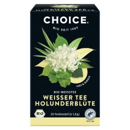 CHOICE® Weißer Tee Holunderblüte Bio