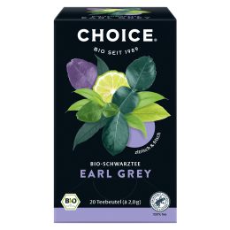 CHOICE® Earl Grey Schwarztee Bio