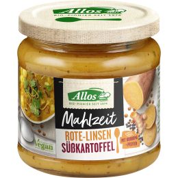 Mahlzeit Rote Linsen Süßkartoffel bio