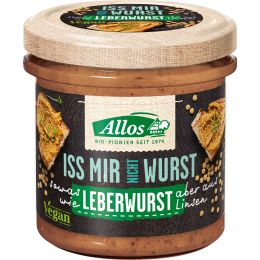 Iss mir nicht Wurst Leberwurst bio