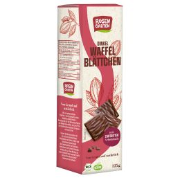 Dinkel-Waffelblättchen Zartbitter bio