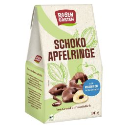 Schoko-Apfelringe bio