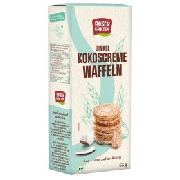 Dinkel-Kokoscreme-Waffeln bio