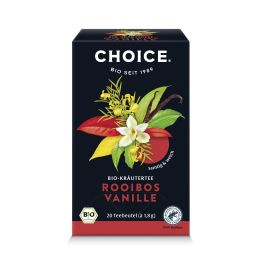 CHOICE® Rooibos Vanille Kräutertee Bio