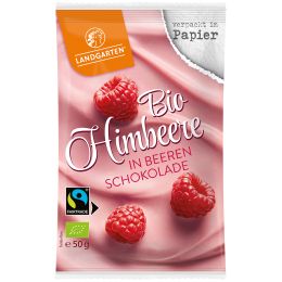 Bio Himbeere in Beeren-Schokolade