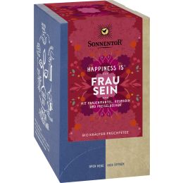 Frau sein Tee Happiness is®, Doppelkammerbeutel bio
