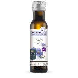 Leinöl nativ (3D-Filtration) bio 100 ml