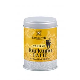 Kurkuma Latte Vanille Gewürzmischung bio Dose