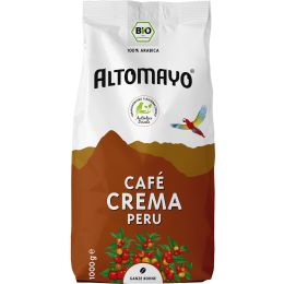 ALTOMAYO Café Crema, ganze Bohnen bio 1000 g 