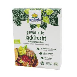 Jackfrucht-Fruchtfleisch Würfel bio