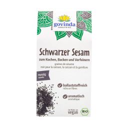 Schwarzer Sesam ganz bio