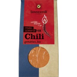 Chili feuerscharf gemahlen (Cayennepfeffer), Packung bio