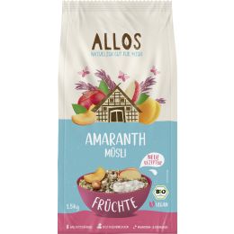 Amaranth Müsli Früchte bio