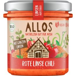 Linsen Aufstrich Rote Linse Chili bio