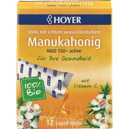 Manukahonig  Liquid-Sticks MGO 150+ bio