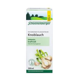 Knoblauch, Naturreiner Pflanzentrunk bio